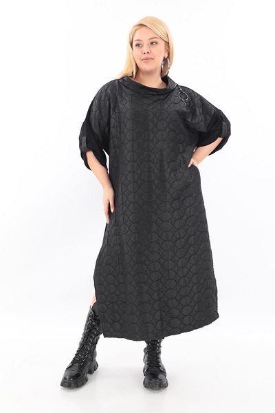 Zedd+ Plus Black Dress - 22679 Model