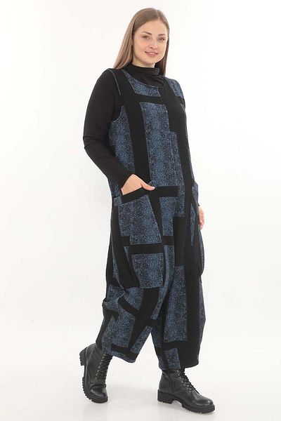 Zedd+ Plus Jumpsuit Indigo 23510 - Special Model of Jumpsuit