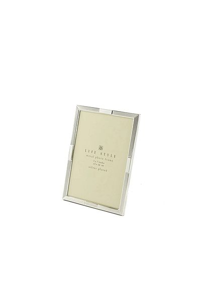 esdekor 13X18Cm Silver Metal Frame - Decorative Gift, Life Style Photo 1 Piece