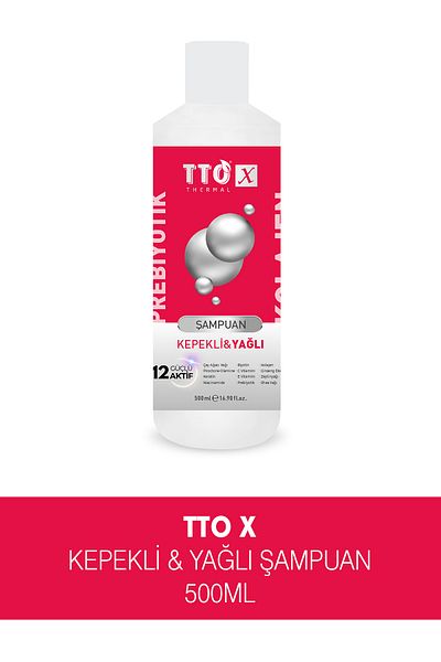 TTO Collagen and Prebiotic Shampoo for Special Hair - Dandruff and Oily
