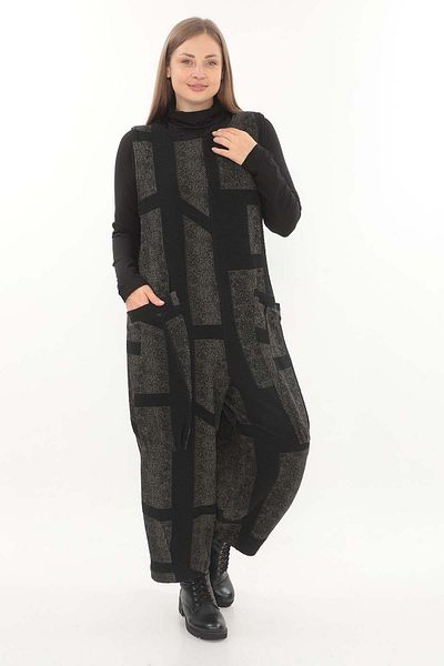 Zedd+ Plus Jumpsuit Khaki 23510 Model