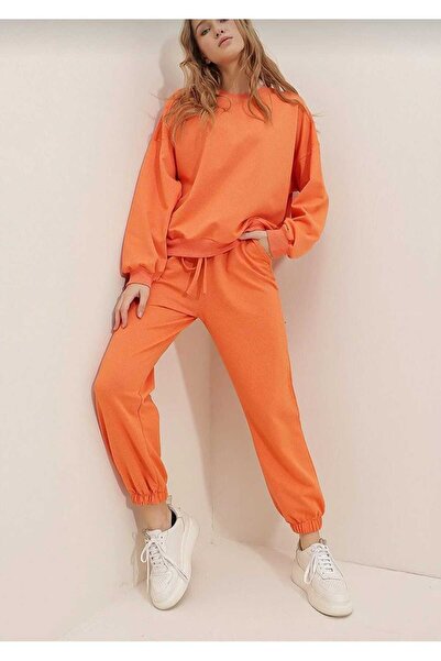 KOZİA OUTDOORS malkoçbey o yaka Eşofman Takımı Sweatshirt Jogger