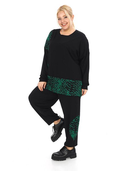 Zedd+ Plus 24621 Green Double Suit Set
