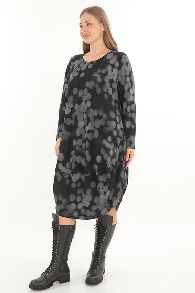 Zedd+ Plus Black Dress 23601
