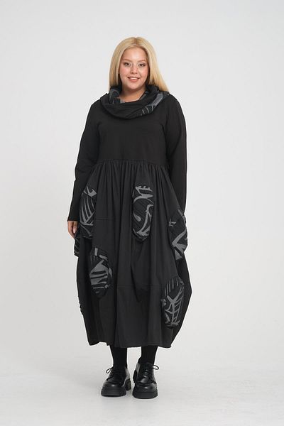 Zedd+ Plus Gray 24615 Model Dress