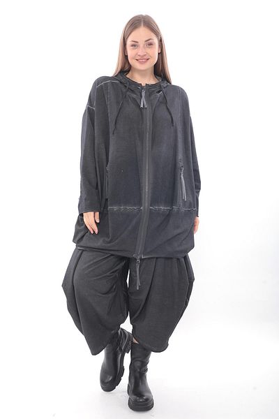 Zedd+ Plus Anthracite Tunic - 23654 Model