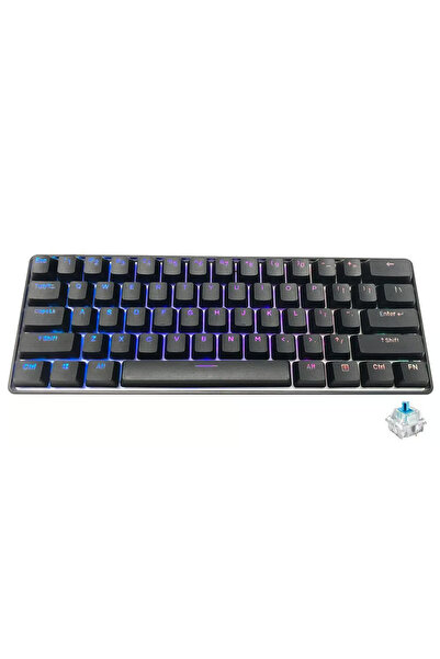 KRAKEN لوحة مفاتيح ميكانيكية Pro 60 % Blue Switch