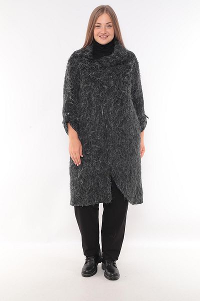 Zedd+ Plus Black Coat - 22712 Model