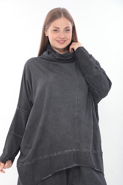 Zedd+ Plus 23725 Model Anthracite Tunic