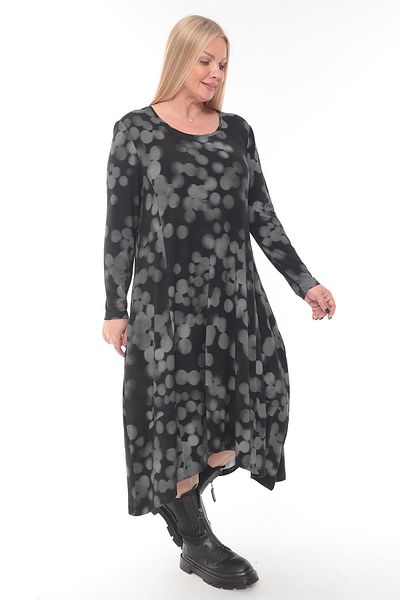 Zedd+ Plus Black Dress - 23562-1 Model