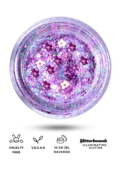 the glitter boomb - Jel Glitter- Floral Shine