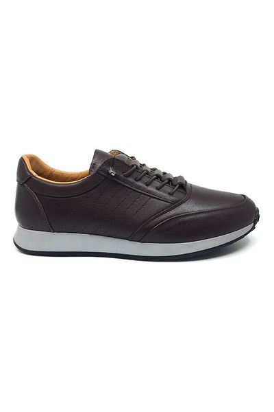 Taşpınar Ayakkabı 100% Leather Orthopedic Men's Daily Summer Smart Lace-Up Shoes 40-44