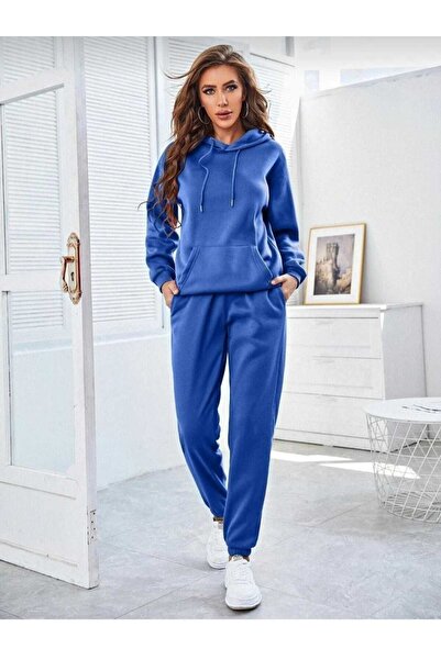 KOZİA OUTDOORS malkoçbey kapüşonlu Eşofman Takımı Sweatshirt Jogger