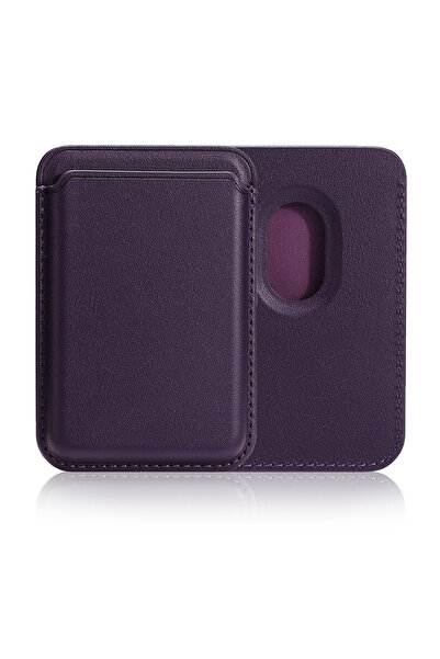 Alan Tech Zore Magnetic Cardsafe Držač kartica - Tamnoljubičasta