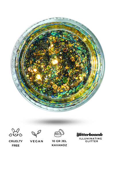 the glitter boomb -Jel Glitter - Cosmos