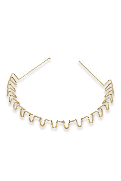 PRVT Altın Renk Metal Taç