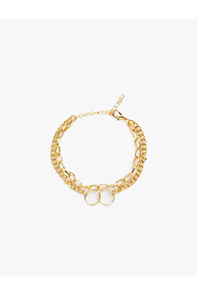 Koton إسوارة إكسسوار نسائية 3wak70159aa ذهبي ذهبي