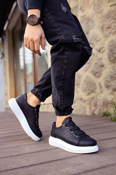 Chekich Ch253 Cbt Mirror - Black Men's Shoes