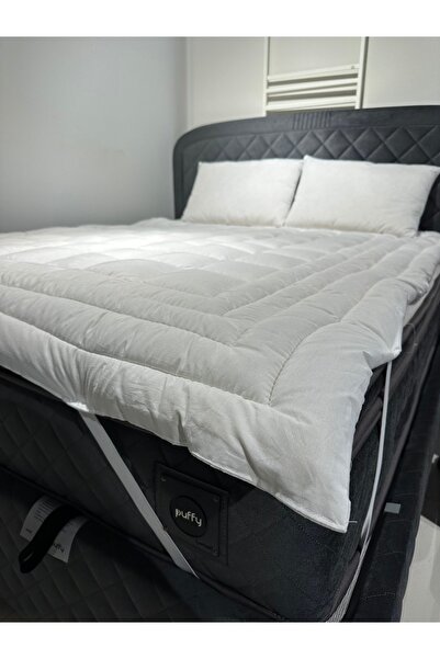 SAFYÜN Saf Yün Çift kişilik ped 100/200 2 kg saf merinos kuzu yünü