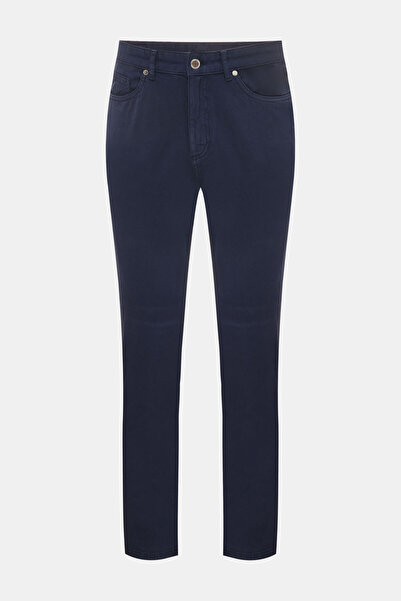 W Collection بنطال رياضي بأرجل أنبوبية باللون الأزرق الداكن