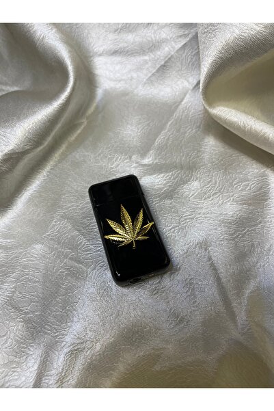 Ephesus Hediyelik Yaprak Şekilli Çakmak Siyah