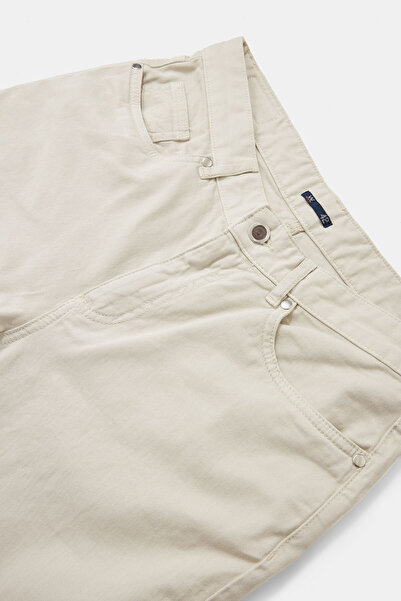 W Collection Beige Tube Leg Sports Pants