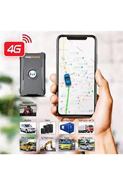 TURKOTEKNOLOJİ Turkoteknoloji 4G Modul  WW S20 Mıknatıslı Bataryalı Gps Araç ...