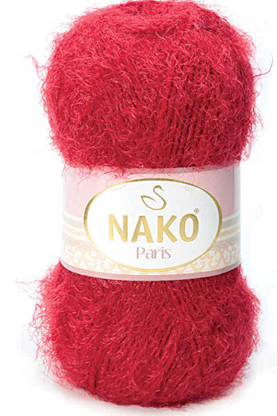 NAKO Paris 3641 Kırmızı 5 Adet El Örgü İpi