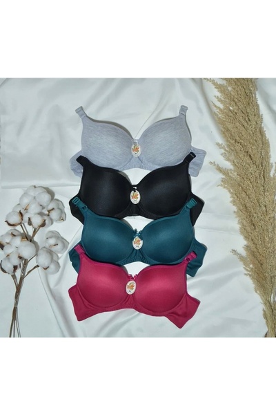 SATTENS Set de 4 sutien pentru femei fără căptușeală și sârmă - fără burete