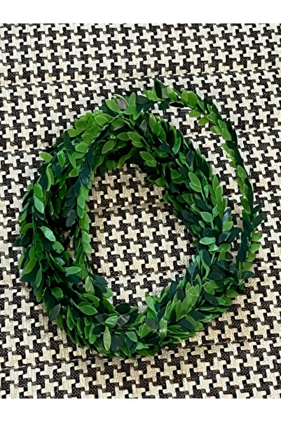 Parmetsan my burcu home 7.5 Metre Tel Yaprak Doğalgaz Borusu Süsü Yapay Taç Çiçek Süs Sarmaşık