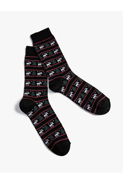 Koton New Year Printed Socks