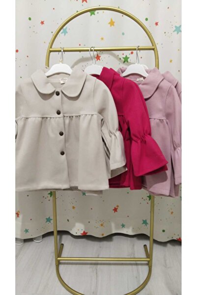 Damla KIZ ÇOCUK KAŞE İÇİ ASTARLI KABAN