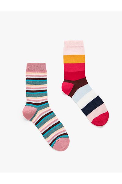 Koton Set 2 Sosete Multicolore
