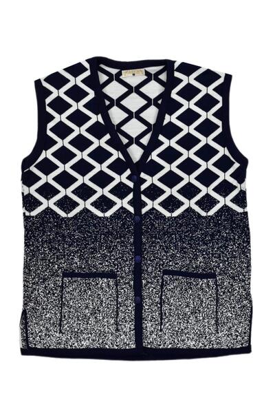 BAGLAN Жіночий трикотажний жилет з кишенями ASY BGL-ST04131