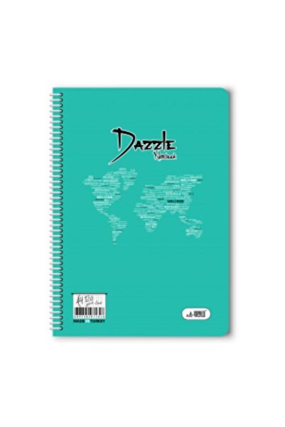 Umut 120 listova Karirano spiralna plastična korica, sveska veličine A4