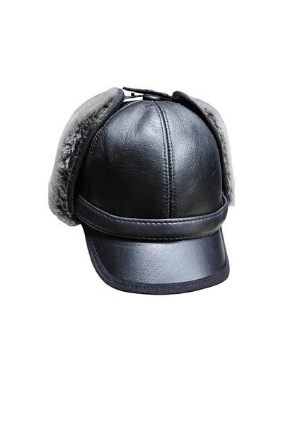 Sir Cliffson Genuine Leather Unisex Brim Pilot Hat