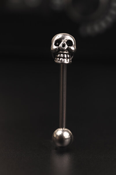 depozoom Cerrahi Çelik Dil Piercingi Anti Bakteriyel Hassas Ciltler İçin İdeal