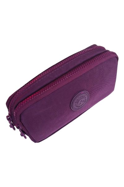 Glanart Fully Lined 2 Compartment Crinkle Pen Holder Waterproof