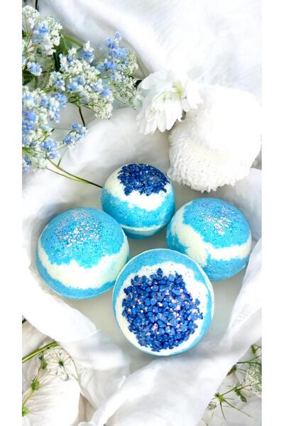 star bathbomb starbomb Okyanus Rüzgarı 4 Adet Banyo Topu , Nem Bombası , Küve...