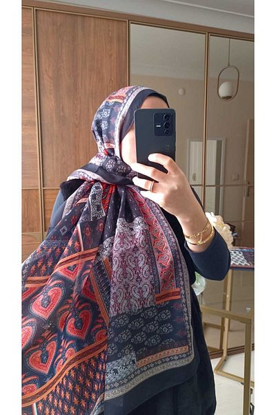 MODA Etro Spade Pattern Cotton Soft Shawl