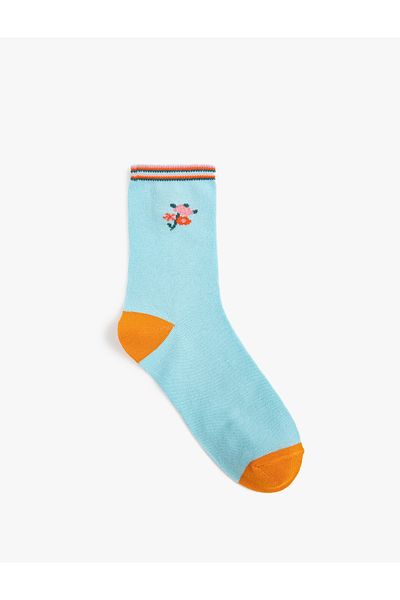 Koton Sosete Floral Socket