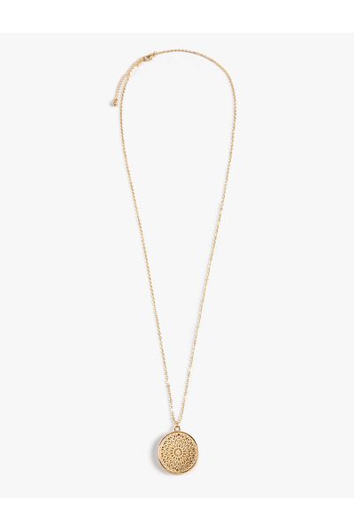 Koton Long Necklace Chain Geometric Shape