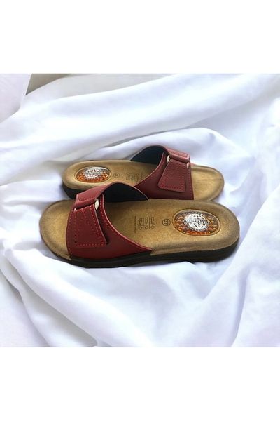 phelon outdoors Elis Red Anatomical Heel Spur Gel Slippers