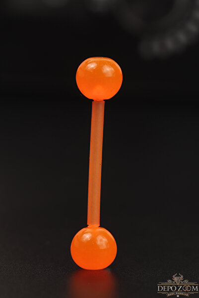 depozoom Cerrahi Çelik Dil Piercingi Anti Bakteriyel Hassas Ciltler İçin İdeal