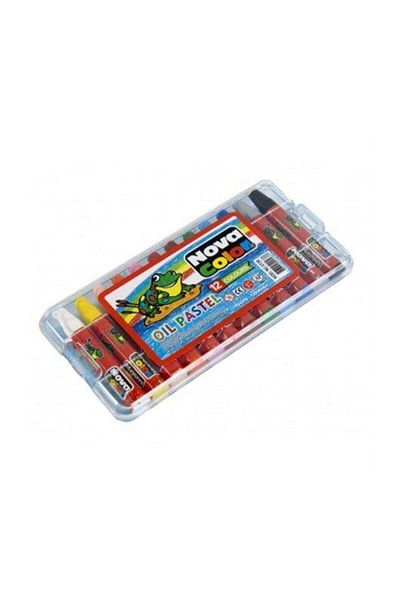 Nova Color Pastel Paint 12 Colors Plastic Box