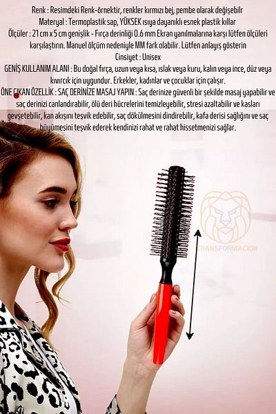 Transformacion Bristol 721204   - Blow Dry and Comb Brush
