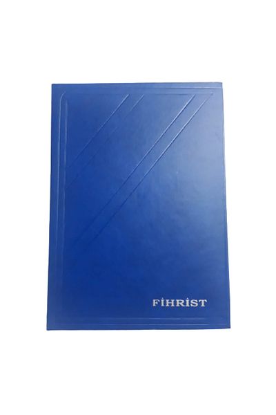 Glanart Размер 20x28, пакет от 12 броя, син прошит индекс