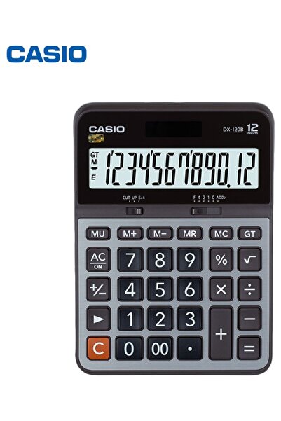 Casio Dx-120b 12 Hane Masa Üstü Hesap Makinesi