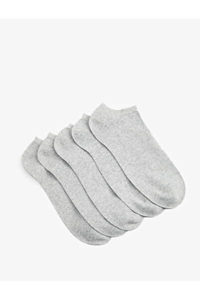 Koton 5-teiliges Basic-Booties-Socken-Set