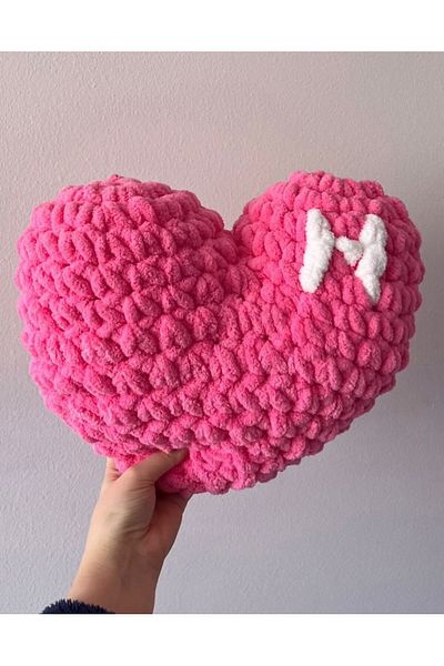 Alze Aksesuar Puffy Heart Pillow